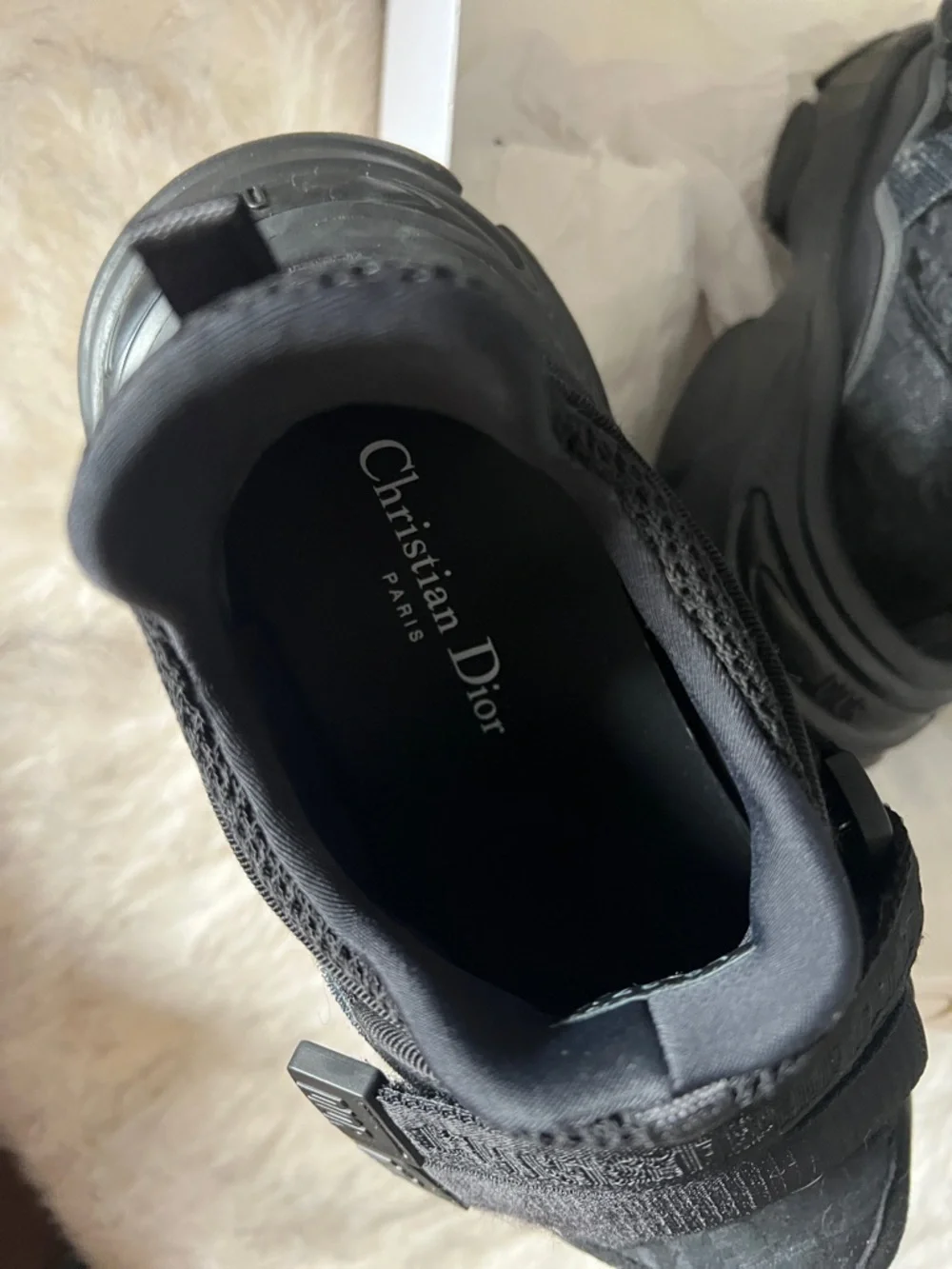 Dior Black women’s Strap Sneakers - Picture 3 of 9